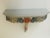 Hollywood Regency 1950s Small Hollywood Regency Carved Floral Wall Console For Sale - Image 3 of 5