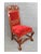 1950s Vintage Renaissance Revival Style Fireside Accent Chair For Sale - Image 5 of 12