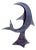 Murano Glass Dolphin Sculpture by Licio Zanetti, 1970s For Sale
