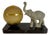 French Art Deco Table Lamp with Elephant Sculpture, 1930s For Sale