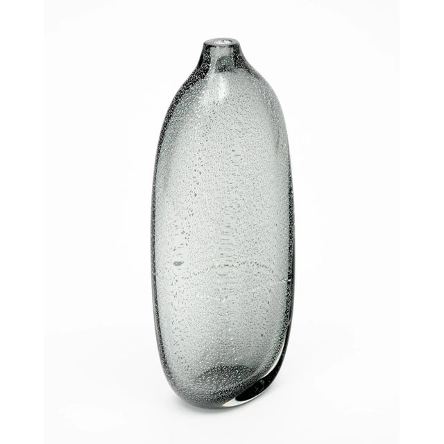 Alberto Donà Murano Glass Silver Voda Bottles For Sale - Image 4 of 9