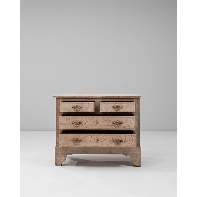 1900s French Louis XVI Oak Chest of Drawers For Sale - Image 17 of 18