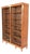 Sheraton Revival Display Cabinet in Satinwood, 1880 For Sale