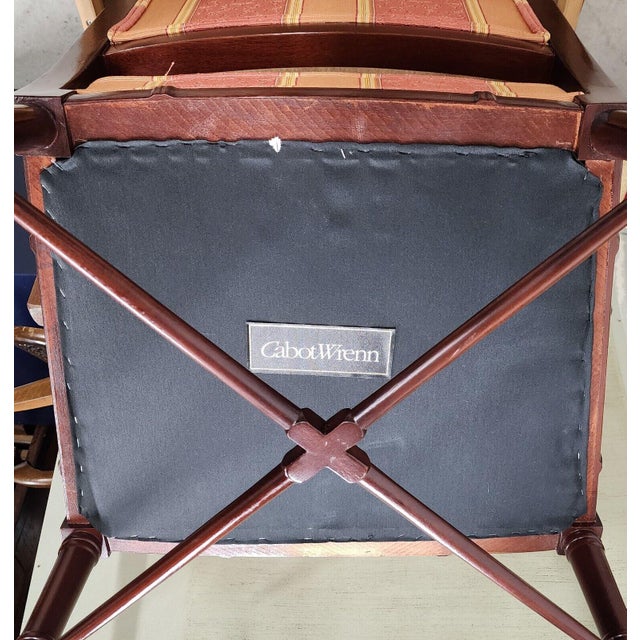 1970s Cabot Wrenn Regency Faux Bamboo Dining Chairs Set of 4 Chairish