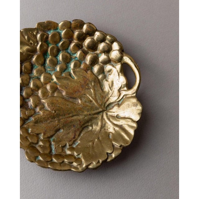 Vintage Brass Grape Ashtray, Italy, 1960s For Sale - Image 5 of 13