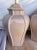 Chinoiserie Vintage Pair of Taupe/Nude Ginger Jar Table Lamps For Sale - Image 3 of 11