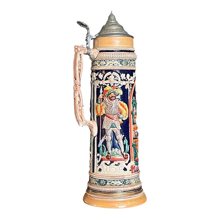 Villeroy & Boch アルテサーノ３段スタンド　ドイツ製　送料込み Vintage Gerz German Beer Stein 3l - Large 17