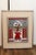 1970s Irene Awret (B. 1921) Framed Ceramic Figural Tile Painting, Jimmy Carter "Peace" Series For Sale - Image 15 of 17