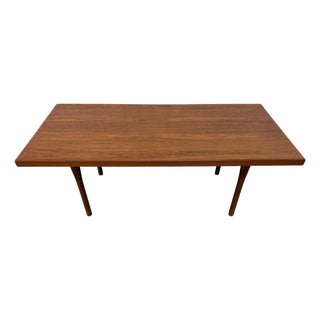 Mid-Century Danish Modern Vejen Teak Coffee Table - Refinished! For Sale