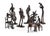 Contemporary Wildwood Bronze Finish Orchestra Sculpture - 7 Pieces For Sale - Image 3 of 3