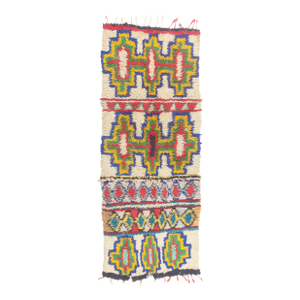 Vintage Azilal Moroccan Rug, 03'10 X 09'09