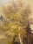 Ivory Alpine Mountain Lake Landscape Original Oil Painting, Vintage For Sale - Image 8 of 12