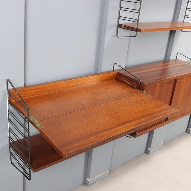 Vintage Wall Unit, 1960s For Sale - Image 3 of 9