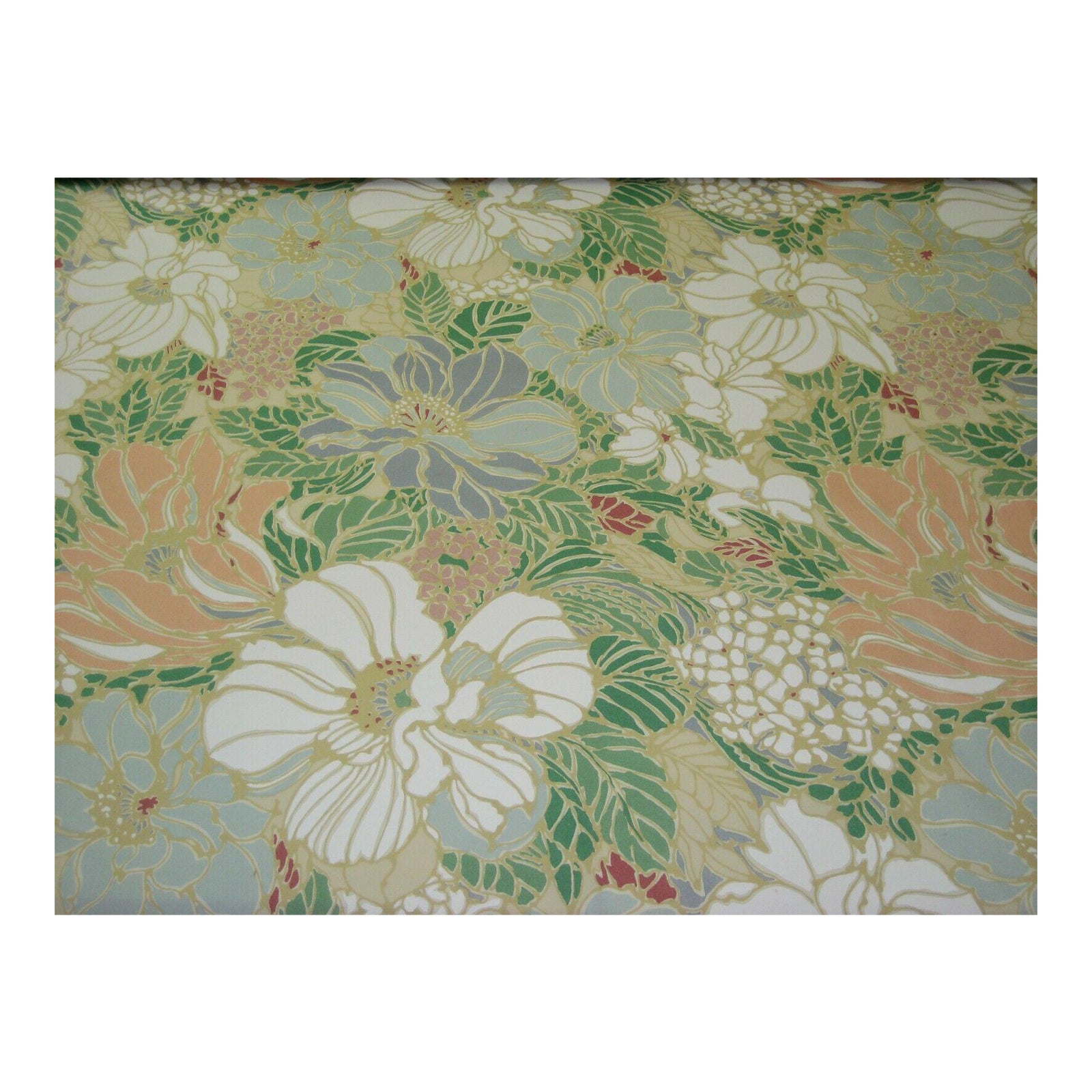 Vintage Floral Sunbrella Indoor/Outdoor Upholstery Fabric 4 Yards