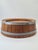 1960s Large Vintage Wooden Bowl with Metal Rims, 1960s For Sale - Image 5 of 11