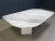 Vintage White Marble Coffee Table, 1970s For Sale - Image 4 of 13