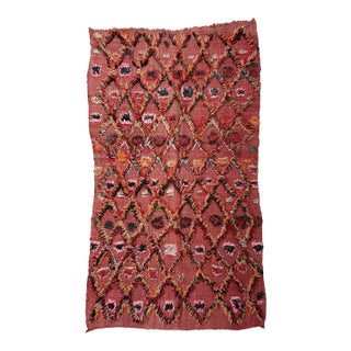 1980s Moroccan Kilim Talsint Rug - 6.6 X 3.97 Ft For Sale