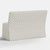 Textile Slipcover for Stoffer Home x Cloth & Company for Lindy Slipcover Dining Banquette in Francie Floral Flint For Sale - Image 7 of 7