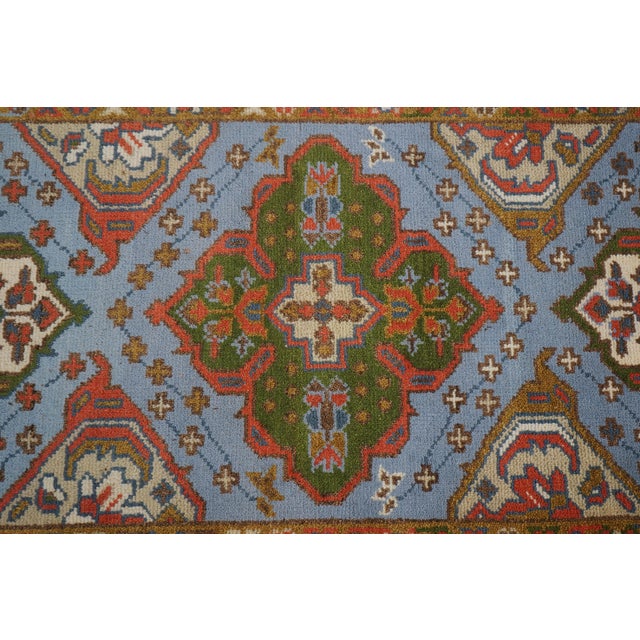 Age: Approx: 20 Years Old Details: Hand Knotted Grade 9 Out Of 10 High Quality Construction 100% Wool Pile Bright &...