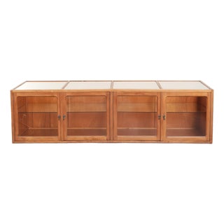 Large Vintage Wooden Counter For Sale