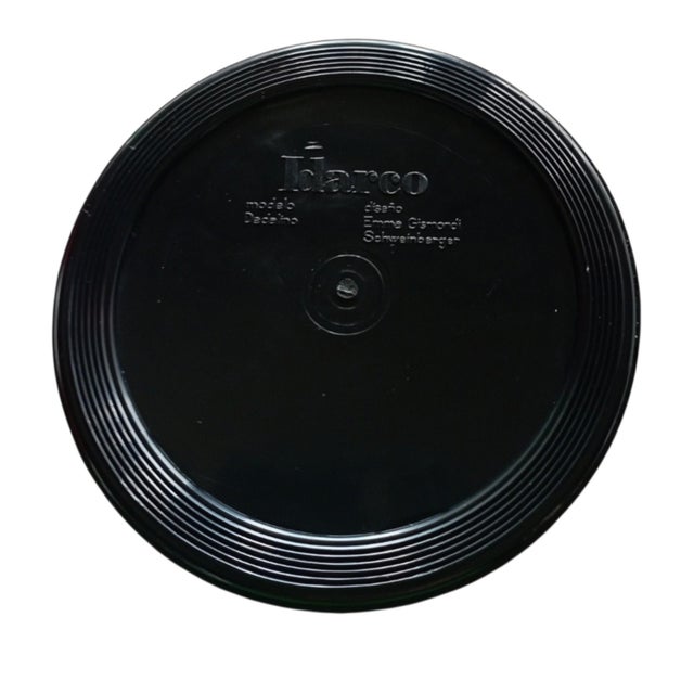1970s Vintage Black Dedalino Pencil Holder by Emma Gismondi for Idarco, 1970s For Sale - Image 5 of 9