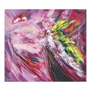 Feelings - Colorful Textured Oil Painting Original Artwork by Sergei Inkatov