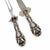 English Baroque Carving Knives in Silver from Wallace, Set of 2 For Sale - Image 5 of 9
