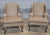 Store Item: Pair of HENREDON Mahogany CUSTOM FOLIO COLLECTION WING CHAIRS Shell Knees Down Blend Description: Chairs...