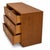Brown Henredon Campaign Style Triple Dresser / Credenza in Warm Walnut With Brass Hardware For Sale - Image 8 of 11