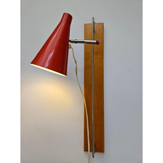 Mid-Century Wall Lamp in style of Stilnovo from Lidokov, 1960s For Sale - Image 12 of 16