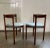 Wood Danish Chairs by Hugo Frandsen for Børge M. Søndergaard, 1960s, Set of 2 For Sale - Image 7 of 15