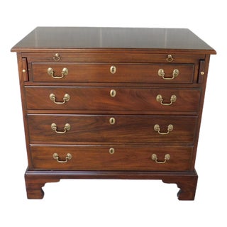 Henkel Harris Mahogany Georgian Style Bachelor Chest 33.5"w For Sale