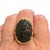 Vintage 14k Gold Scarab Bloodstone Cabochon Ring, Size 8.25 For Sale In Las Vegas - Image 6 of 6