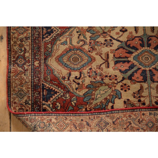 Vintage Farahan Sarouk Rug - 3'3" x 4'8" For Sale - Image 12 of 13