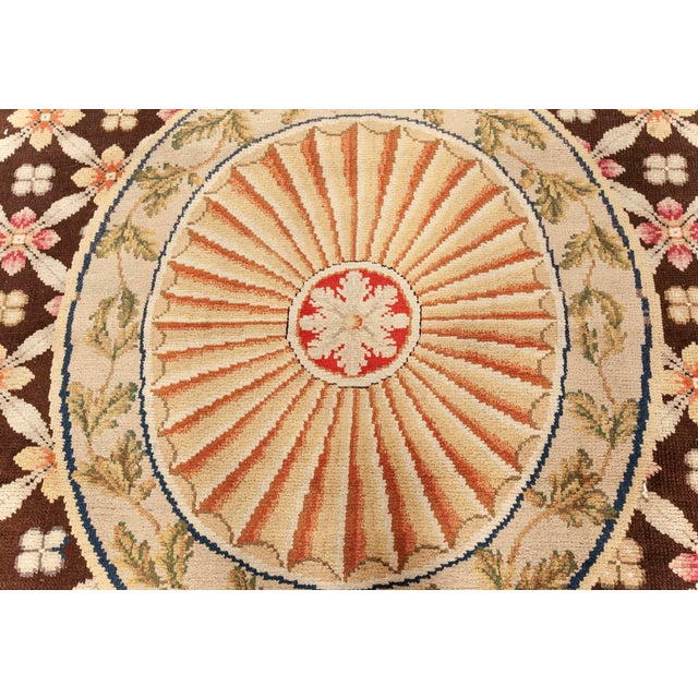 19th Century Antique English Axminster Rug For Sale - Image 5 of 8