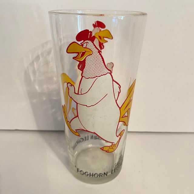 Pop Art 1973 Looney Tunes "Yosemite Sam, Foghorn Leghorn and Tasmanian Devil" Collectors Series Glasses-Set of 3 For Sale - Image 3 of 7