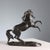 Bronze Prancing Horse Figurine For Sale - Image 5 of 9