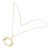 Vintage Cartier Zodiac Yellow Gold Diamond Pendant Link Chain Necklace For Sale