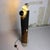 Contemporary Totem Lamp - Sculptural Wood and Stone Floor Lamp by Gabor Gobi For Sale - Image 3 of 9