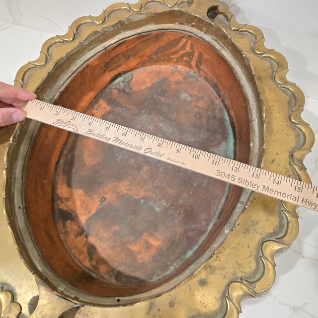 Brass Antique 19th Century Turkish Brass and Copper Brazier For Sale - Image 8 of 12