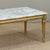French Louis XVI Giltwood Coffee Table With Carrara Marble For Sale - Image 4 of 18