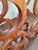 1960s 1960s Mid Century Modern Carved Wood Wine Holder For Sale - Image 5 of 6