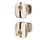 Estate cufflinks by David Yurman crafted in 18K gold and sterling silver featuring the iconic David Yurman enamel logo...