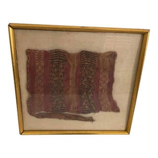 Pre Columbian Chimu Textile Satchel For Sale