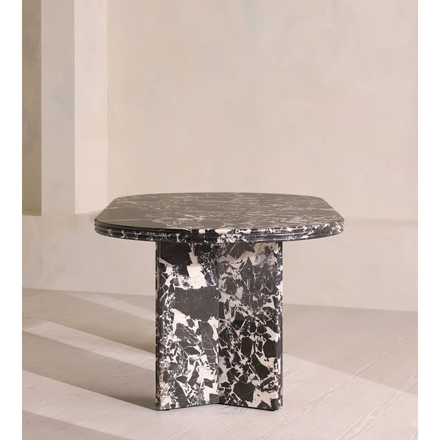 Transitional Rosaline Dining Table by Soho Home For Sale - Image 3 of 7