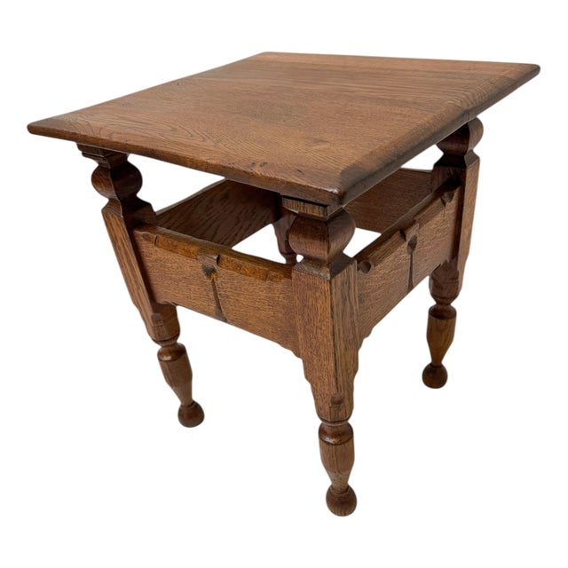 Aesthetic Movement Side Table by C. Fischer Amsterdam, 1900s For Sale