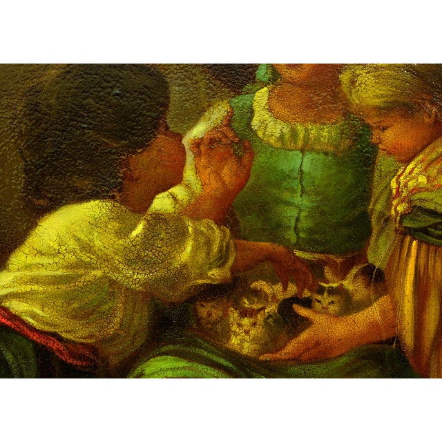 Elevate your art collection with this captivating oil on canvas painting by the esteemed artist E. Lapierre. Signed in the...