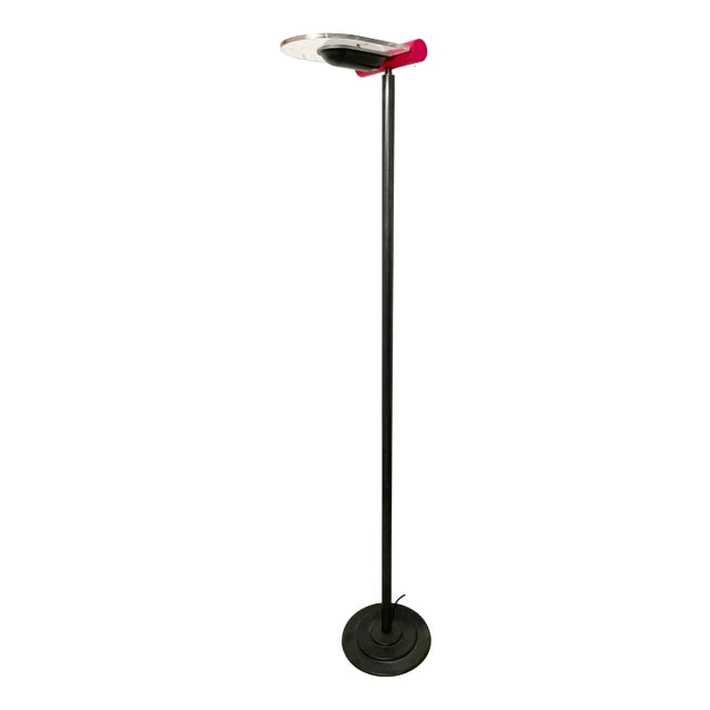 Postmodern Flap Floor Lamp from Bilumen, 1980s For Sale