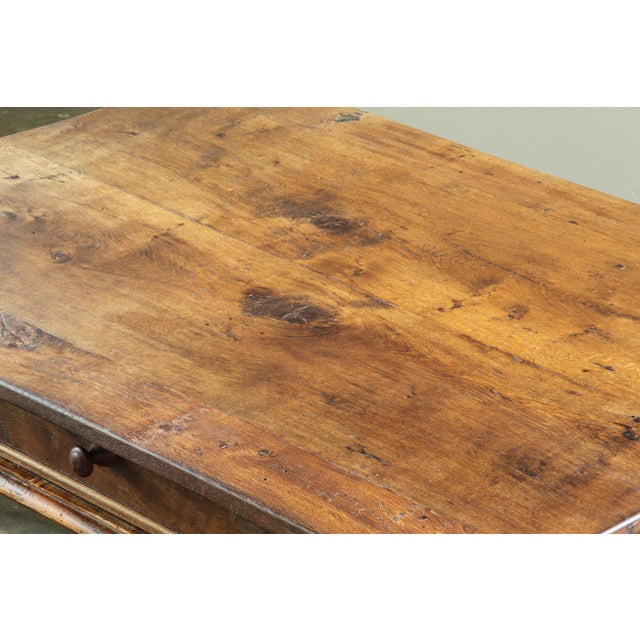 Antique Baroque Nordic Provincial Oak Table, 1800s For Sale - Image 11 of 18