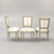 20th Century Grey Swedish Vintage Art Deco Set of 6 Pine Dining Room Chairs For Sale In West Palm - Image 6 of 7